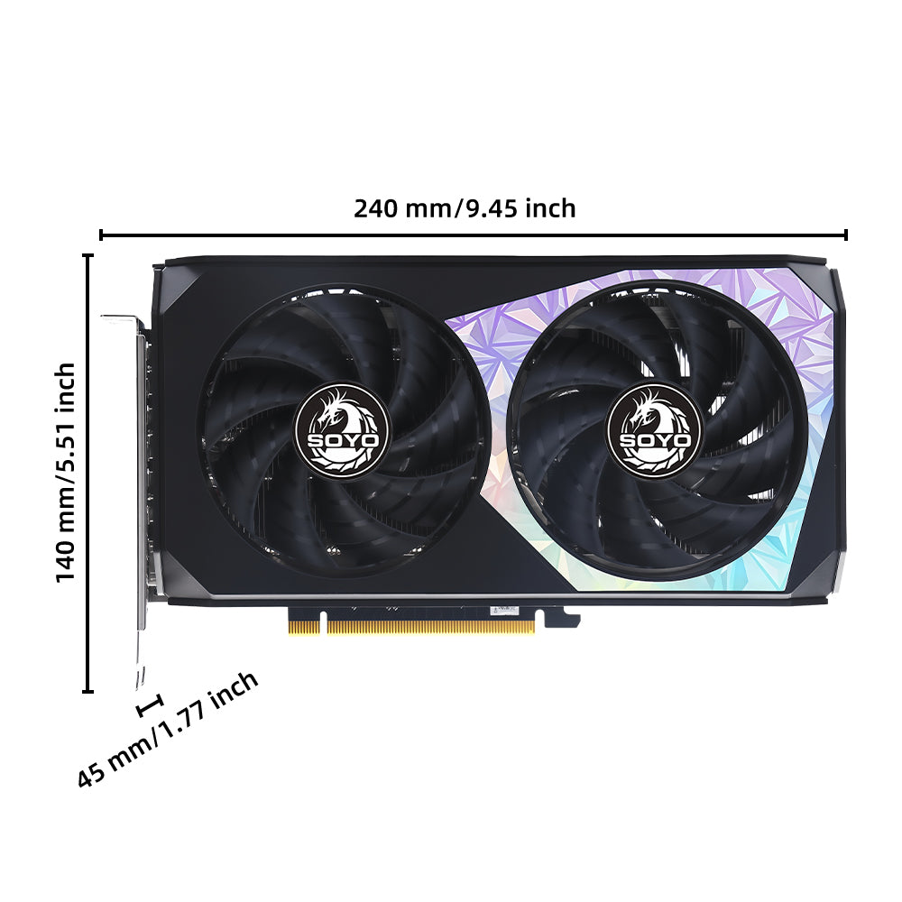 SOYO® Graphics SY-RTX3060 B 12GD6 S3