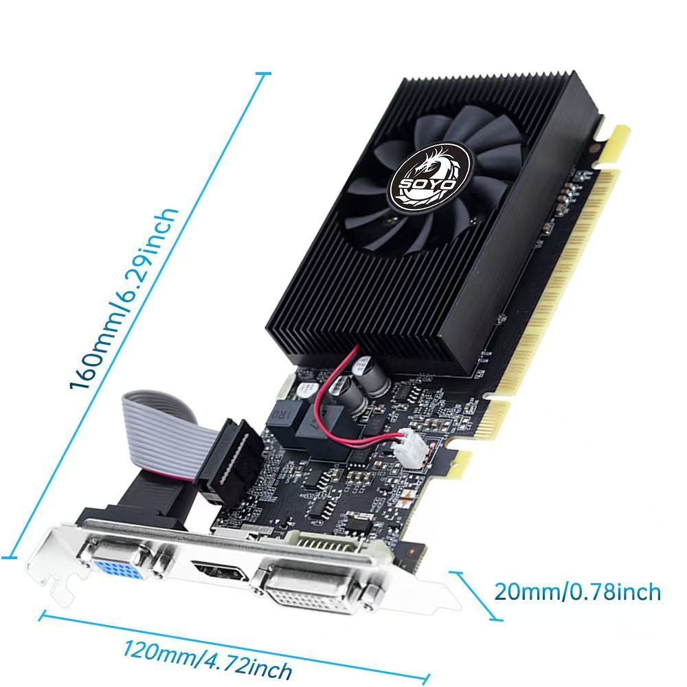 SOYO® Graphics SY-GT730 LP 4GD3 S
