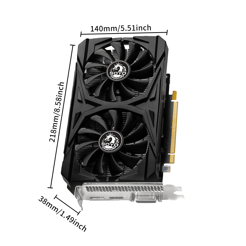 SOYO® Graphics SY-RTX2060 SUPER B 8GD6 S5