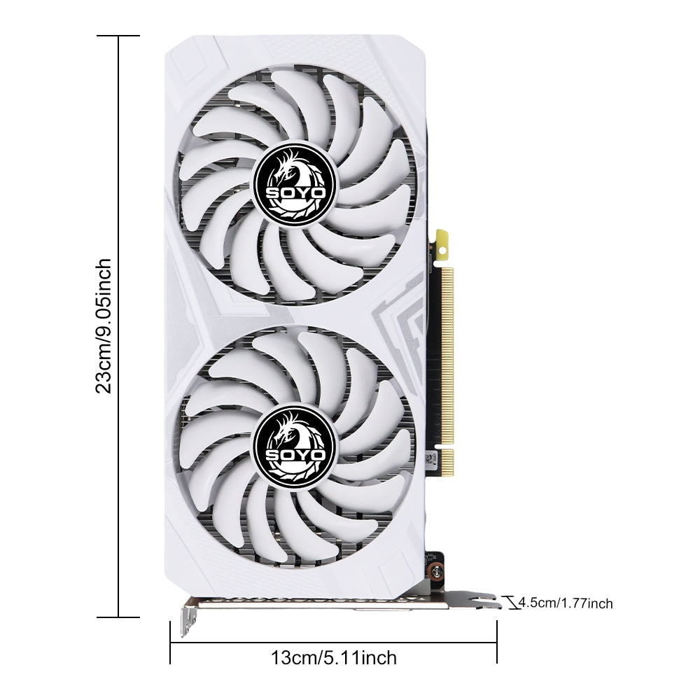 SOYO® Graphics SY-RTX3050 W 8GD6 S1