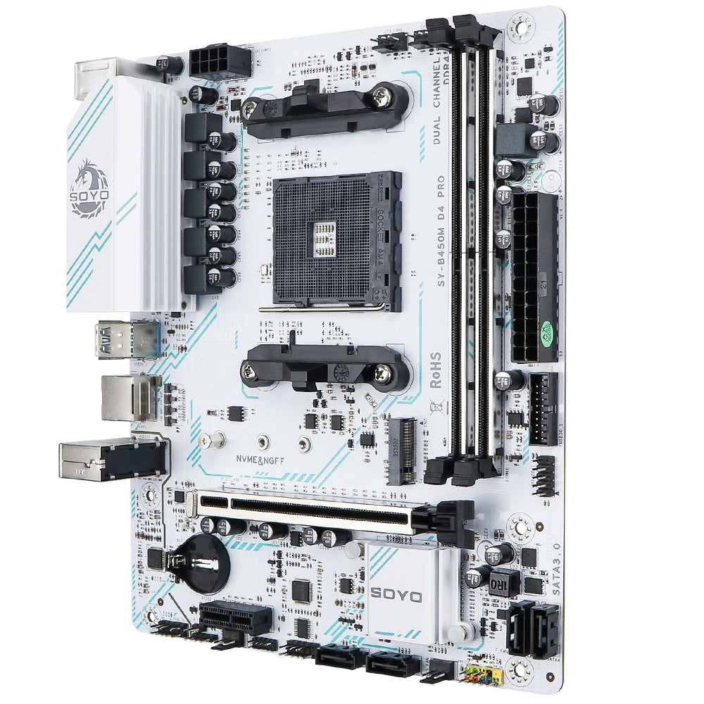SOYO® Motherboard SY-B450M D4 PRO