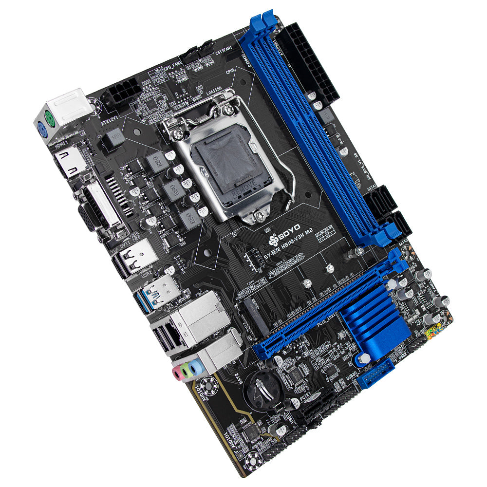 SOYO® Motherboard SY-H81M-V3H M2