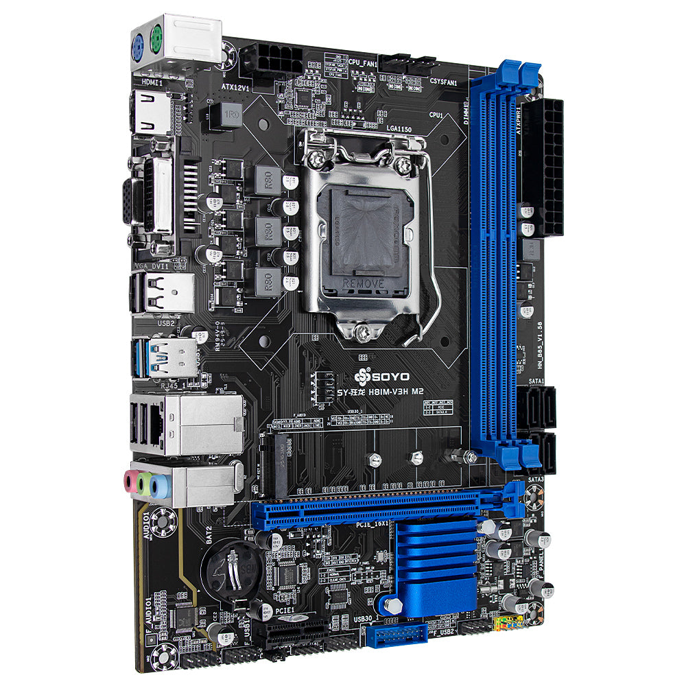 SOYO® Motherboard SY-H81M-V3H M2
