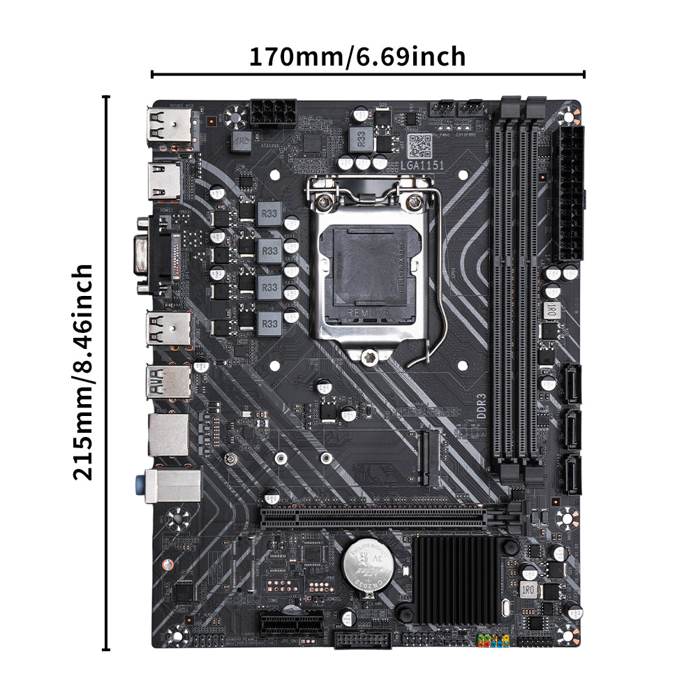 SOYO® Motherboard SY-H310M V3H M.2