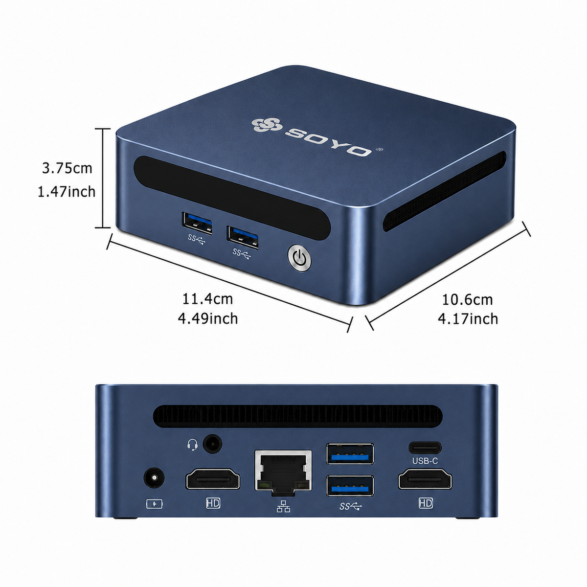 SOYO® Mini PC Y5 Pro (8GB)