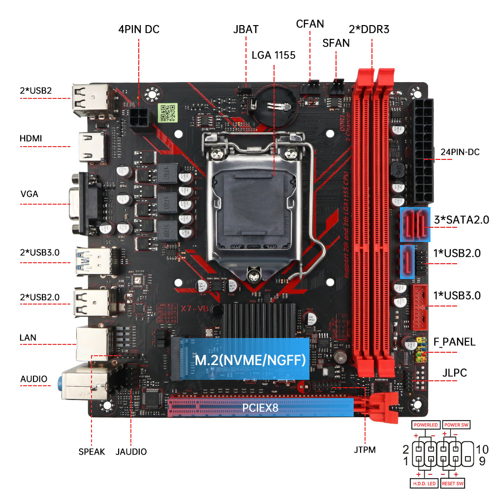 SOYO® Motherboard SY-B75M D3-AX